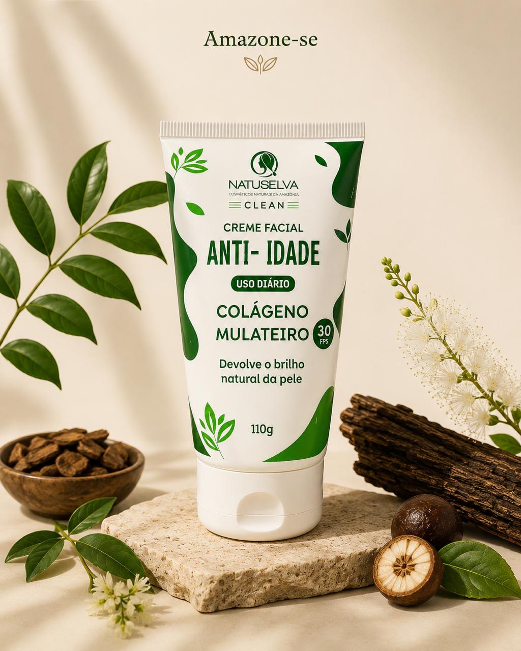 Creme Facial Anti-Idade | Amazone-se
