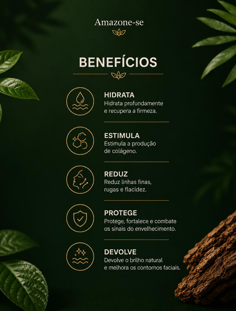 Creme Facial Anti-Idade | Amazone-se