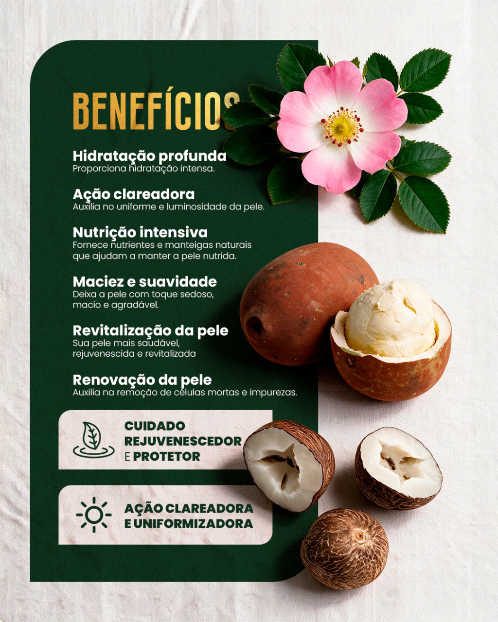 Tônico facial revitalizante - rosa mosqueta