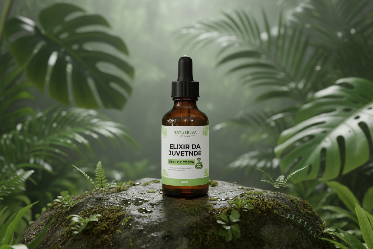 Elixir da Juventude Pele de Cobra | Sérum Firmador 30ml