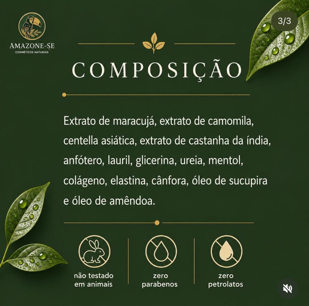 Creme Relaxante Corporal Maracujá