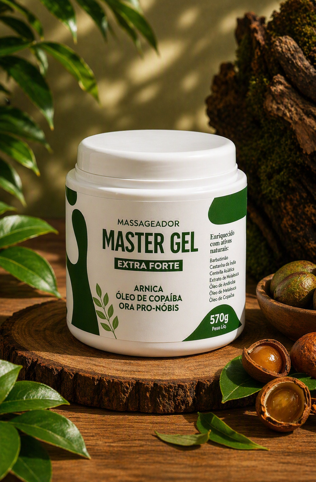 Master Gel Massageador Extra Forte