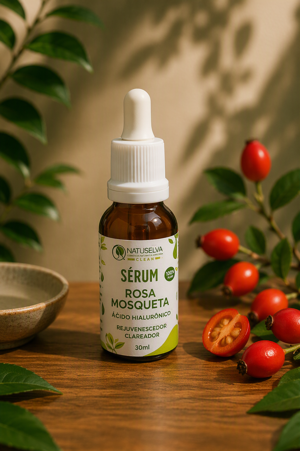 Sérum 100% Rosa Mosqueta Rubiginosa
