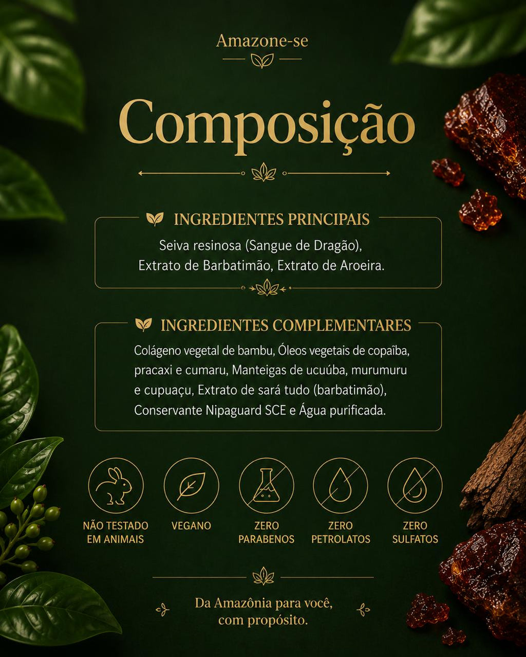 Hidratante Cicatrizante Seiva Sangue de Dragão