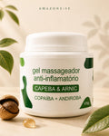 Gel Massageador Anti-inflamatório Amazone-se – Alívio Real de Dores Musculares e Articulares com Ativos Amazônicos 570g