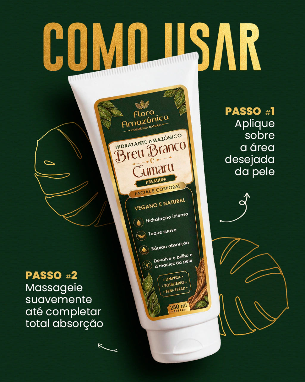 Hidratante Amazônico Breu Branco 250ml