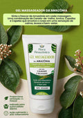 Gel Massageador da Amazônia – Canela de Velho, Arnica, Copaíba e Capeba - 150ml