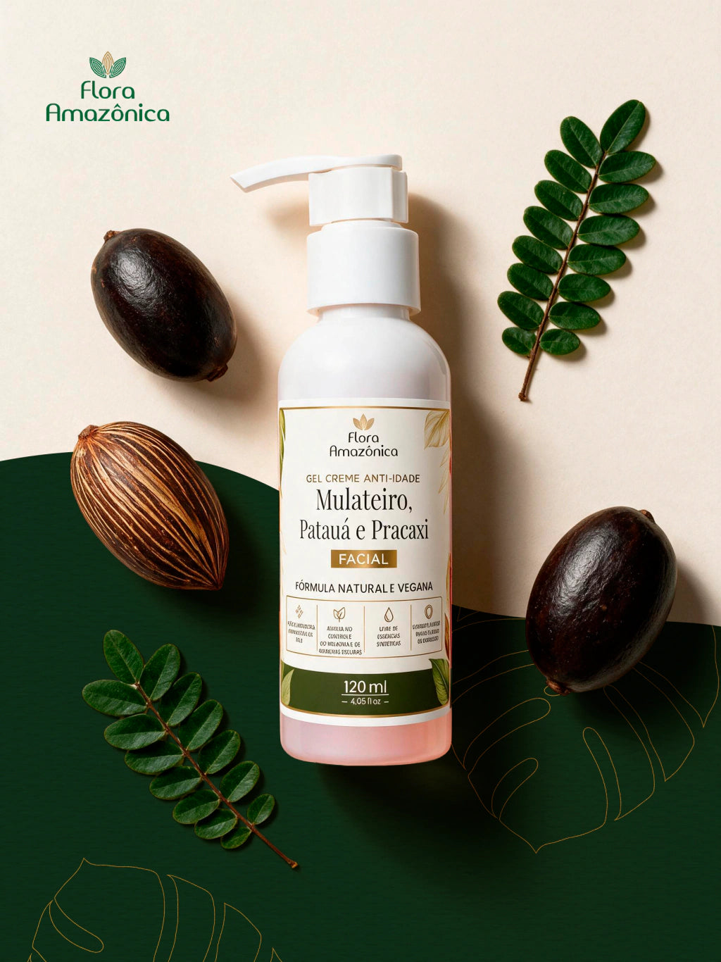Gel Creme Mulateiro, Patauá e Pracaxi 120 ml