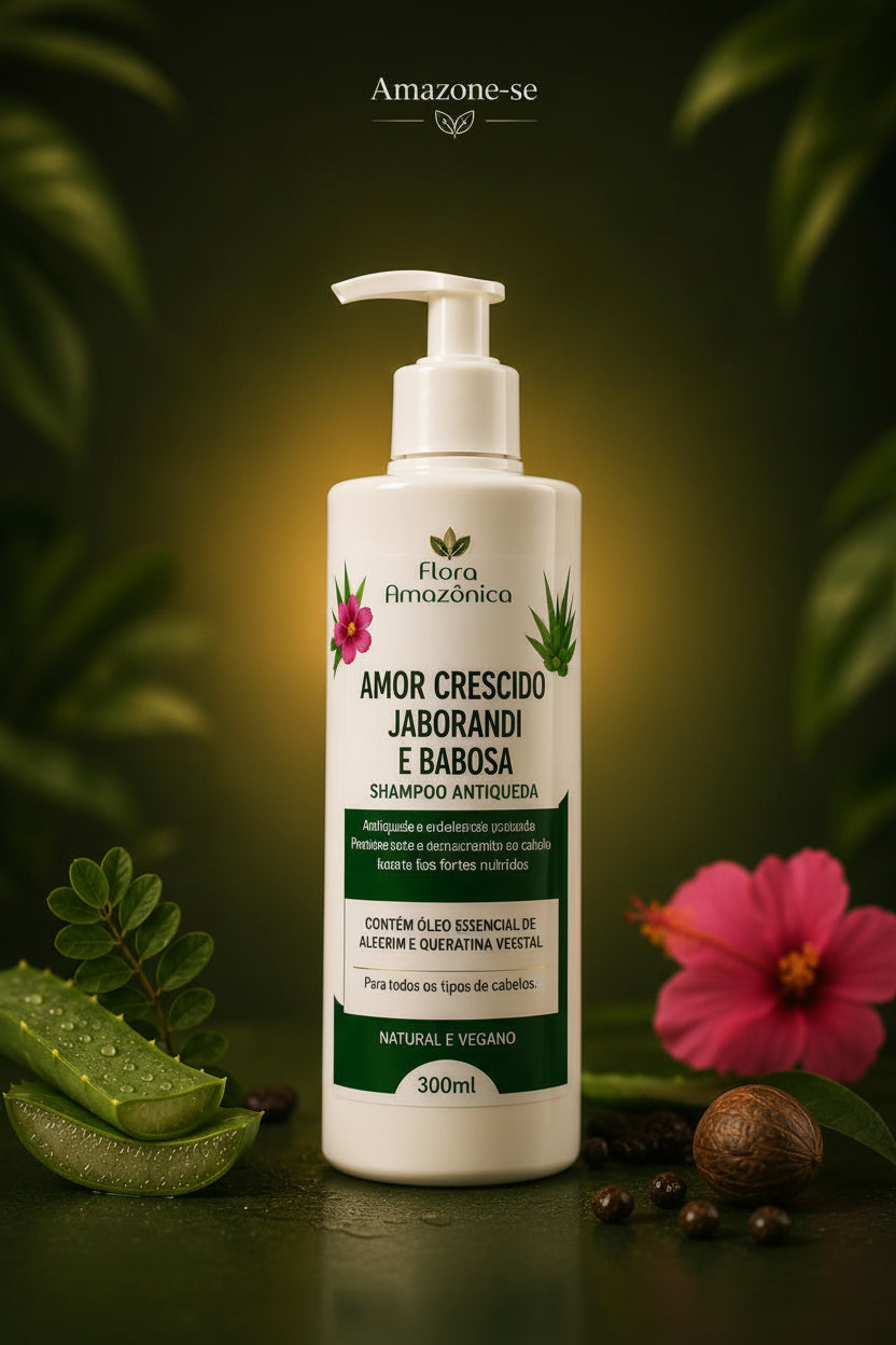 Condicionador Amor Crescido Amazone-se – Anticaída, Fortalecedor e Hidratante com Ativo Amazônico 300ml
