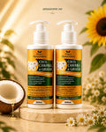 Kit Shampoo + Condicionador Camomila e Coco Amazone-se – Hidratação e Brilho com Ativos Naturais