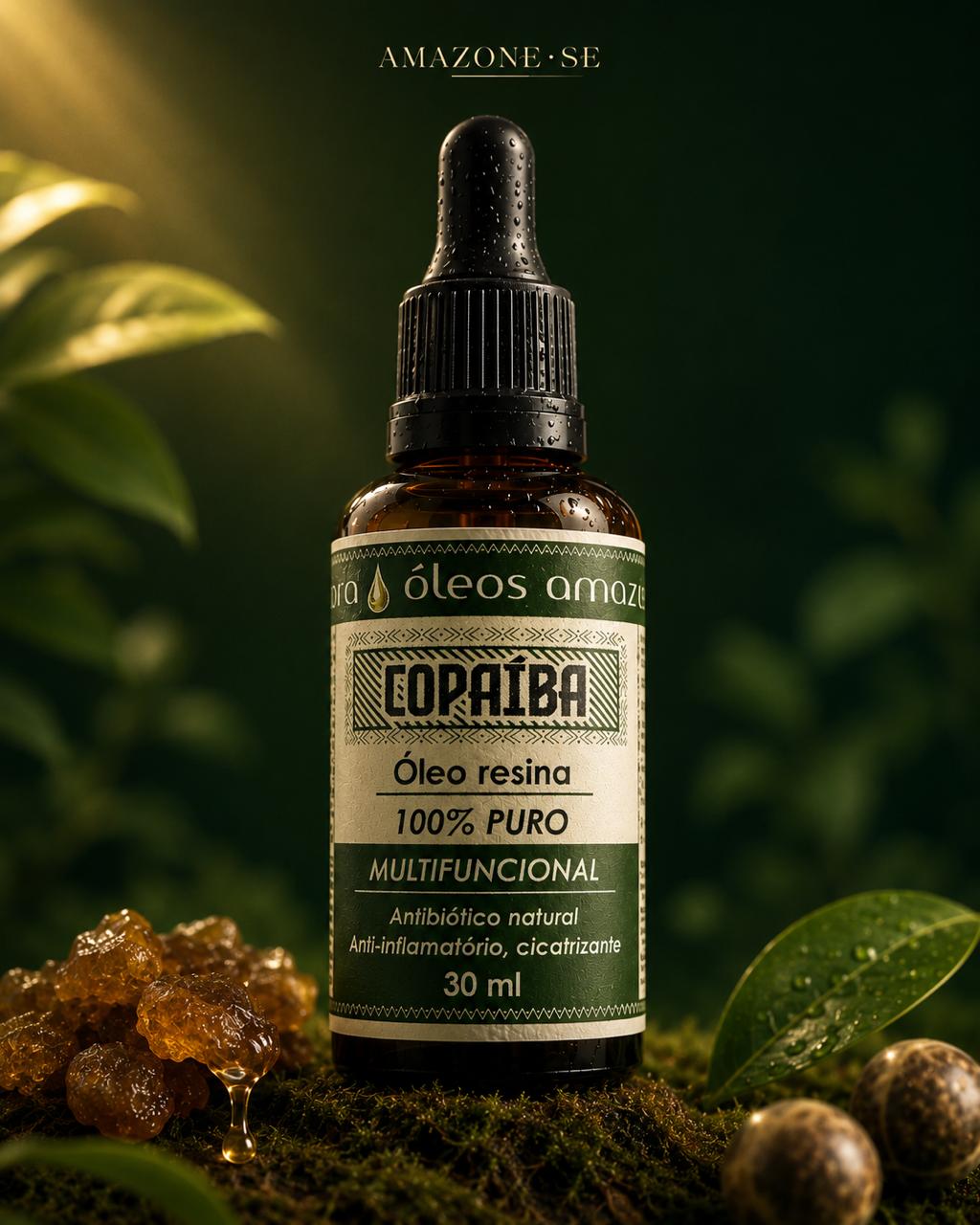 Óleo de Copaíba Puro 50ml | Amazone-se